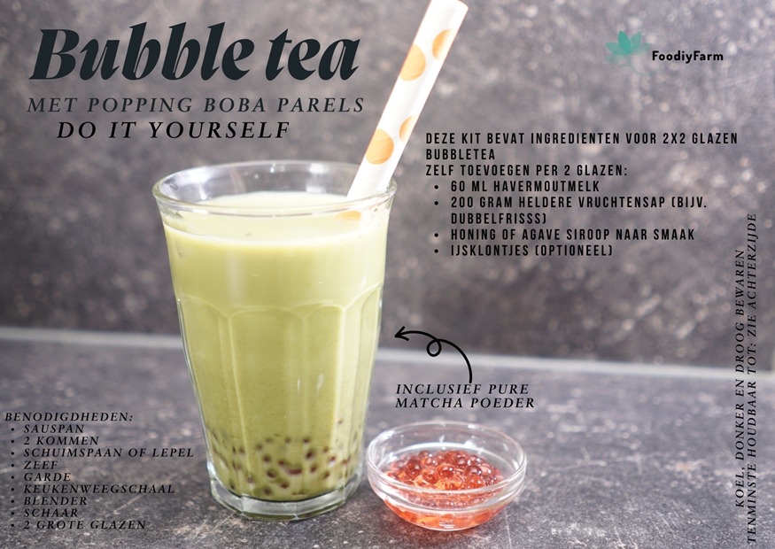 Bubble Tea Popping Boba
